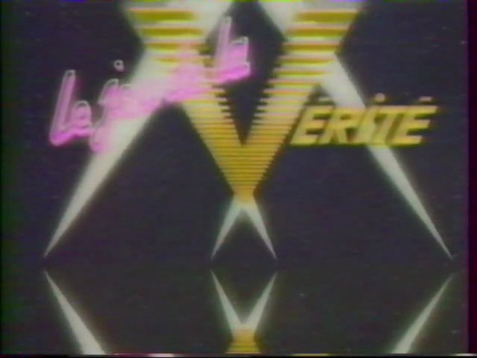 Le Jeu de La Vérité - 1986 de Patrick Sabatier