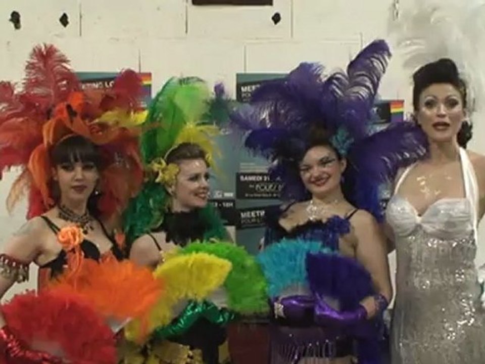 Meeting LGBT pour l'égalité - Soutien de Juliette Dragon et du Cabaret des Filles de Joie