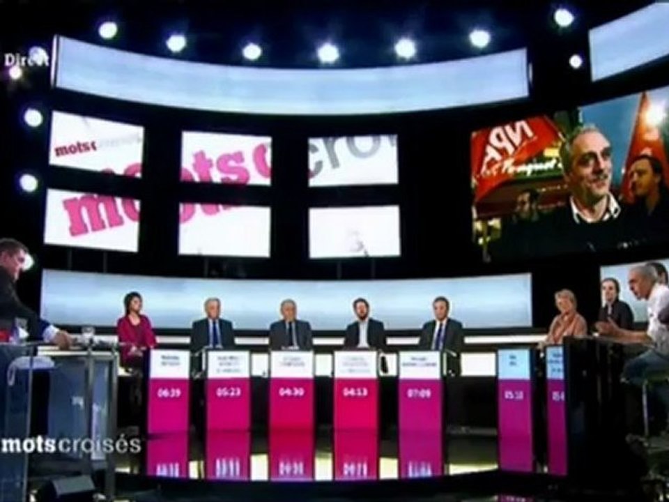 Philippe dans Mots Croisés sur France 2