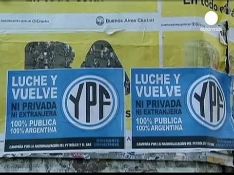 L'Argentine salue la nationalisation de la compagnie...