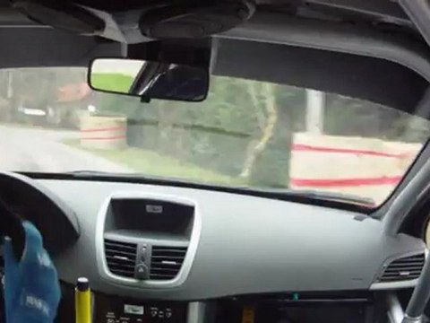 Rallye du Touquet 2012 - ES2 Maintenay - Denis MILLET - Guillaume DUVAL - Volant 207