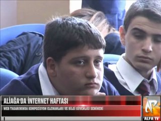 Aliağa'da İnternet Haftası