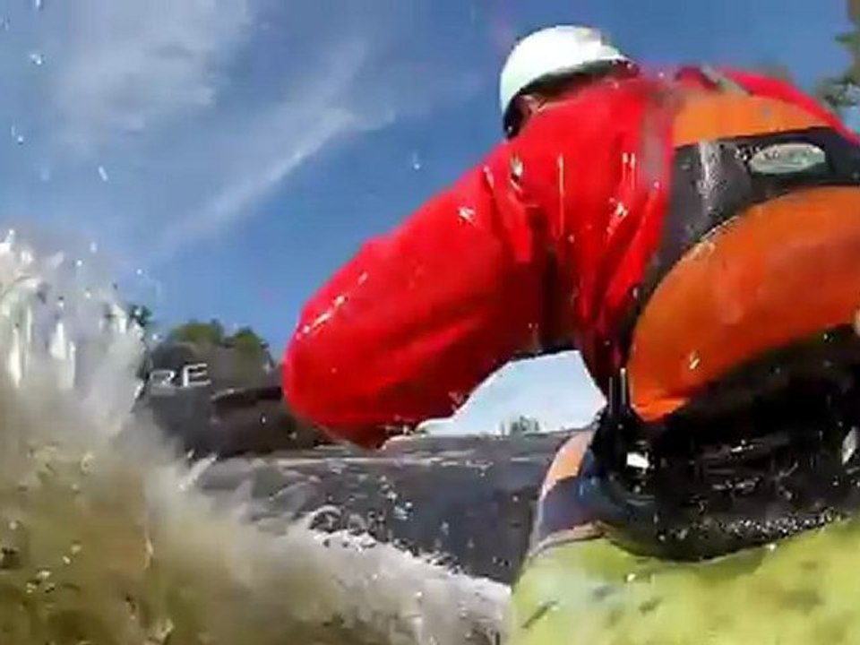 Gopro Hero 2 HD  Big Wave surfing with Ben Fraser @ Mini Bus, ON, Canada. Rhyno Ambivalence
