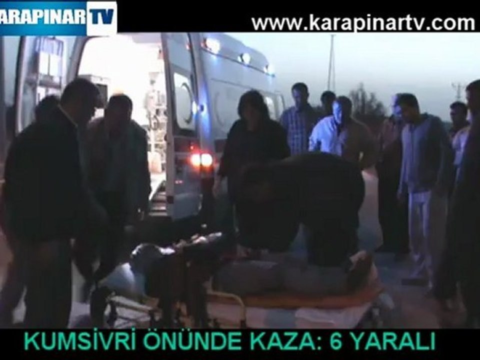 KAZA 6 YARALI