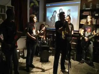 Yokai Project - Suspense Gekijou (Sex Machineguns cover) live @ O-taku Manga lounge