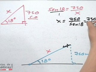 Resolución de triángulos rectángulos - HD