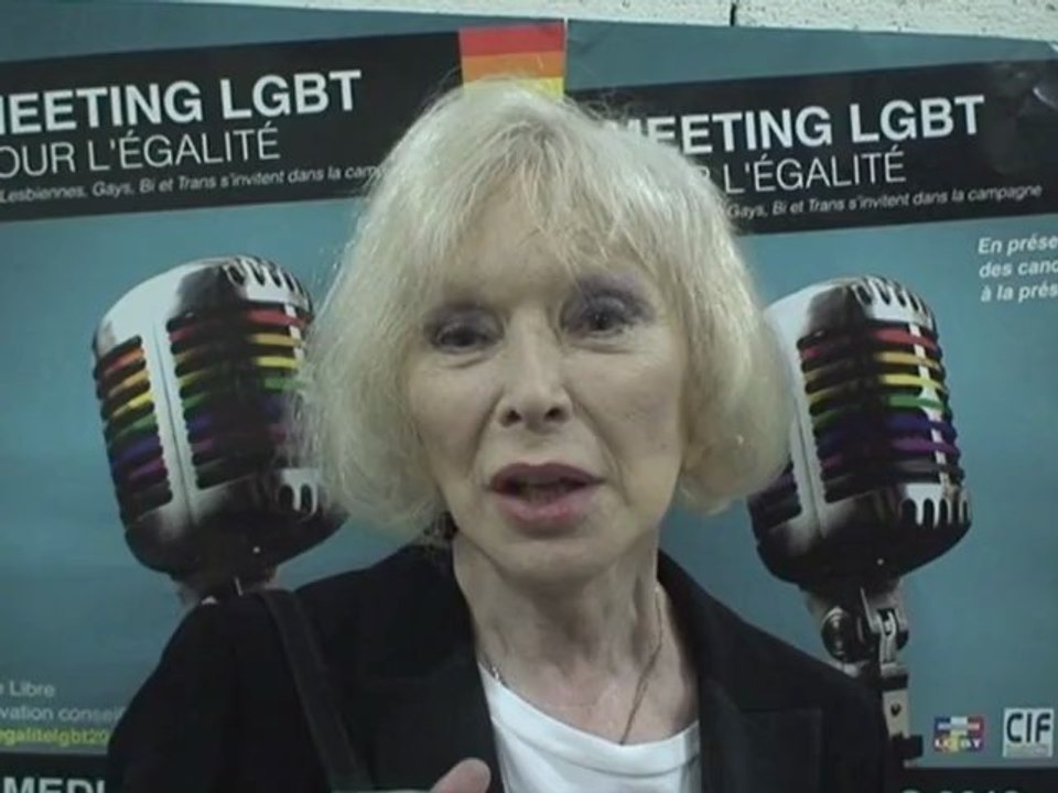 Meeting LGBT pour l'égalité - Soutien de Bambi