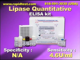 Lipase Quantitative ELISA test kit