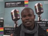 Meeting LGBT pour l'égalité - Soutien de Lester Bilal