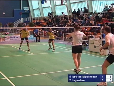 Double Mixte - Top 12 - 10ème journée : Issy les Moulineaux - Lagardère Paris Racing