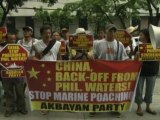 Filipinos Protest China-Philippines Naval Standoff