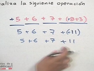 Ejercicio 1 de simplificación de suma con paréntesis