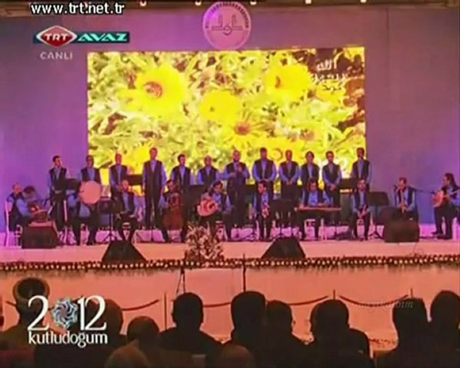Konya Tasavvuf müziği topluluğu Kutlu Doğum-2 20120 TRT