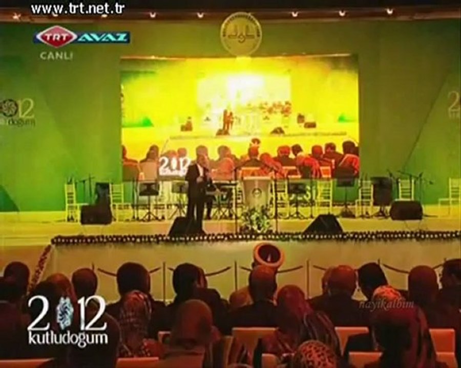 İSMAİL COŞAR ağlatan Muhammed kasidesi Kutlu Doğum-2 2012 TRT