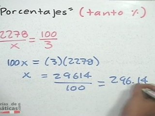 Ejercicio de porcentaje en el pago de un celular (regla de tres)