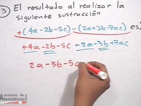 Simplificar una expresión algebraica con 2 paréntesis