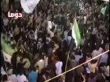 فري برس ريف دمشق دوما مسائية الثوار رغم رصاص 17 4 2012 ج3 Damascus