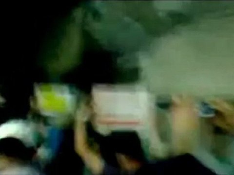 فري برس دمشق حي التضامن مظاهرة خرجت من جامع الزبير17 4 2012 Damascus