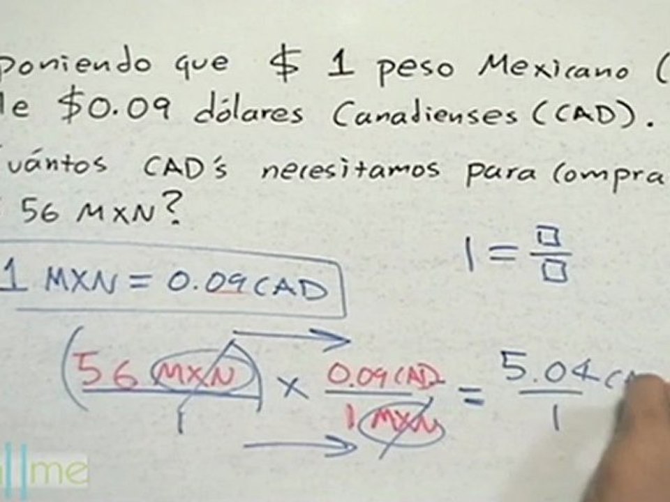 Conversión entre tipos de monedas