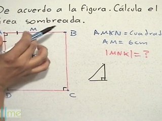 Cálcular área sombreada (ejercicio tipo EXHCOBA) - HD