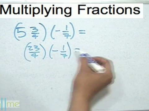 Multiplying fractions - HD
