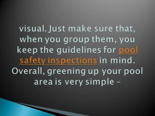 Go Green with your Pool Plants