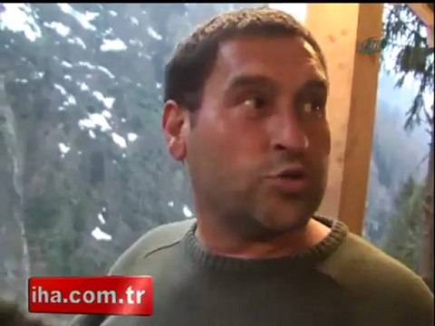 Rize'de Çığ böyle düştü - Video - olay53.com