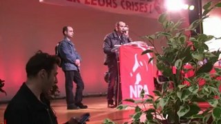 En meeting à Toulouse, Philippe Poutou réunit plus de 1000 militants