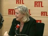 Marine Le Pen, candidate du Front National à la Présidentielle : 