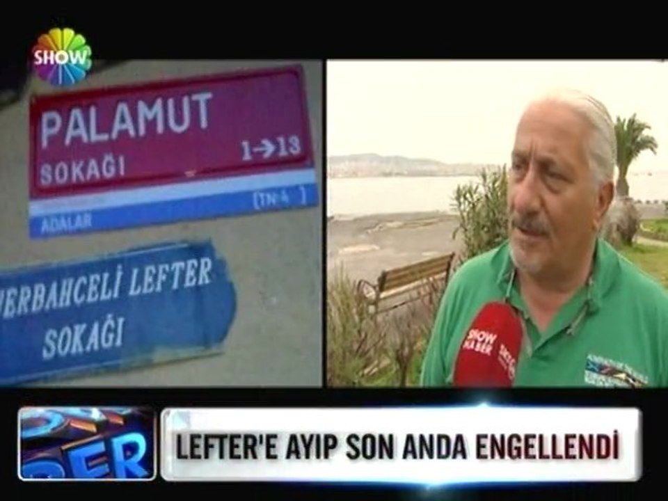 Lefter'e ayıp engellendi - 17 nisan 2012