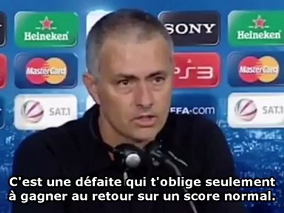 Mourinho tacle l'arbitrage sur le but de Ribéry !