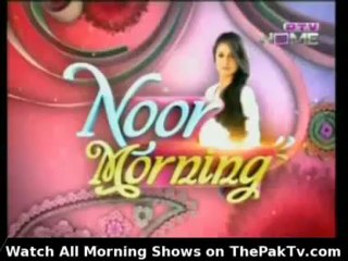 Noor Morning Show By PTV Home - 18th April 2012 - Part 3/4