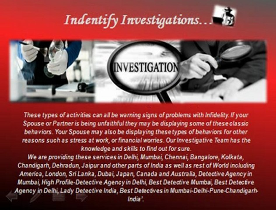 Detective In Delhi- Best Detective Agencies In Delhi- Lady Detective Mumbai