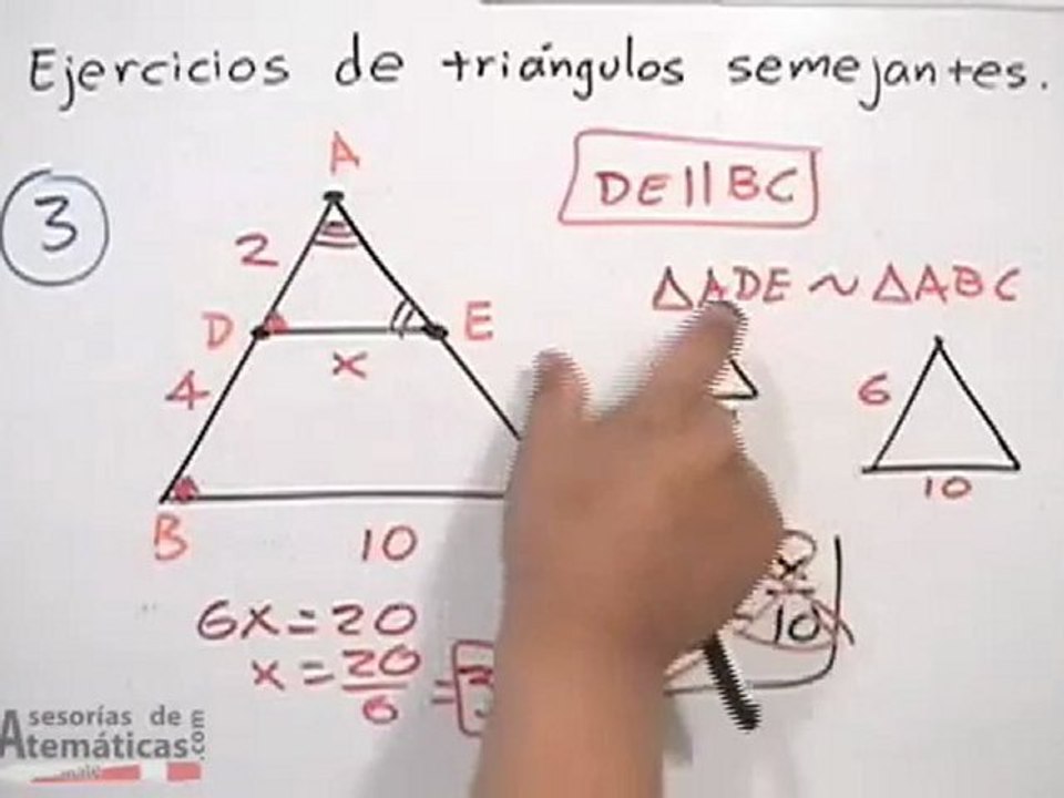 Ejercicios de semejanza