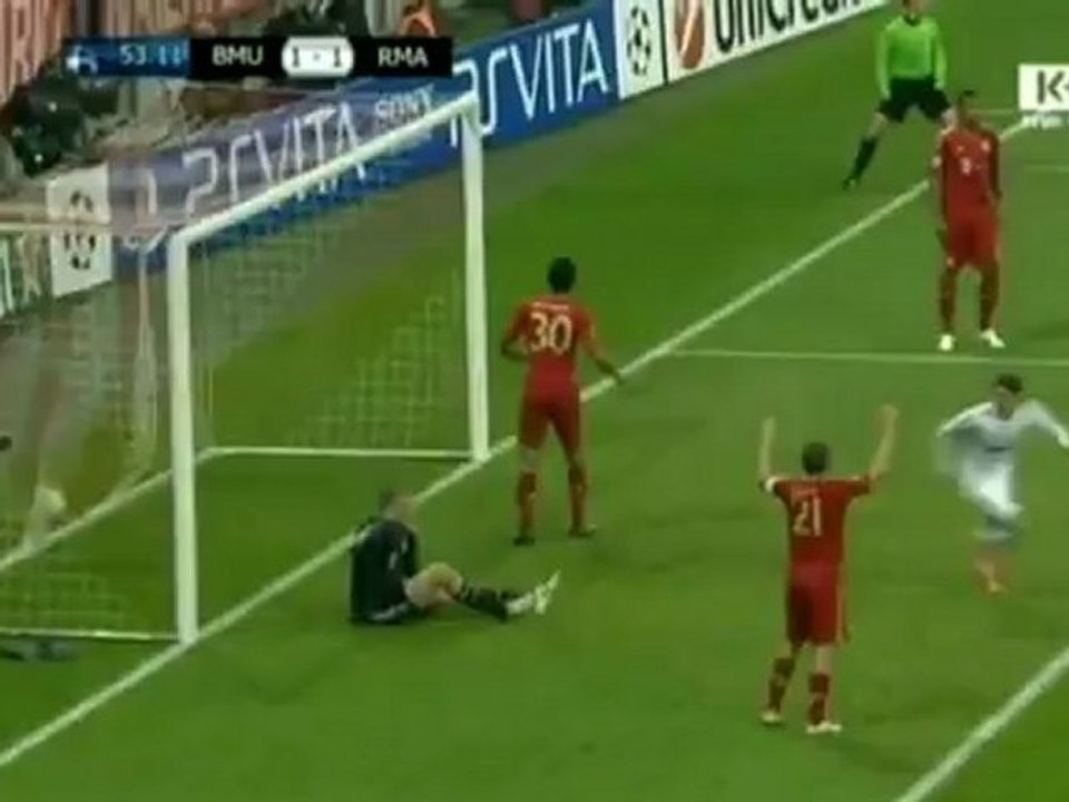 Bóng Ðá _ Real có bàn thắng gỡ hòa sau pha lập công của Ozil (LIVE: Bayern Munich 1-1 Real)