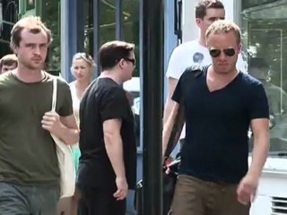 Ricky Gervais' new look