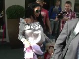 Katie Price goes shopping