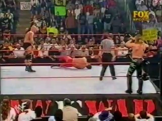 Stone Cold & Triple H vs Jericho & Benoit