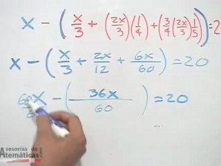 Resolución de problemas que generen ecuaciones de primer grado (P2)