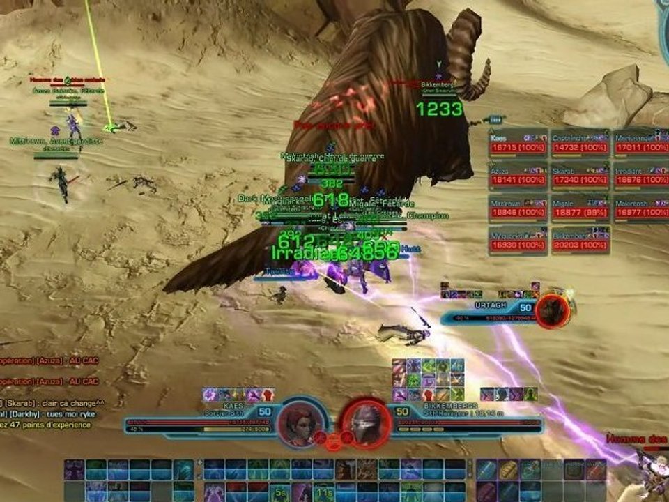 Urtagh : World Boss infecté de l'évènement de des rakgoules sur Tatooine