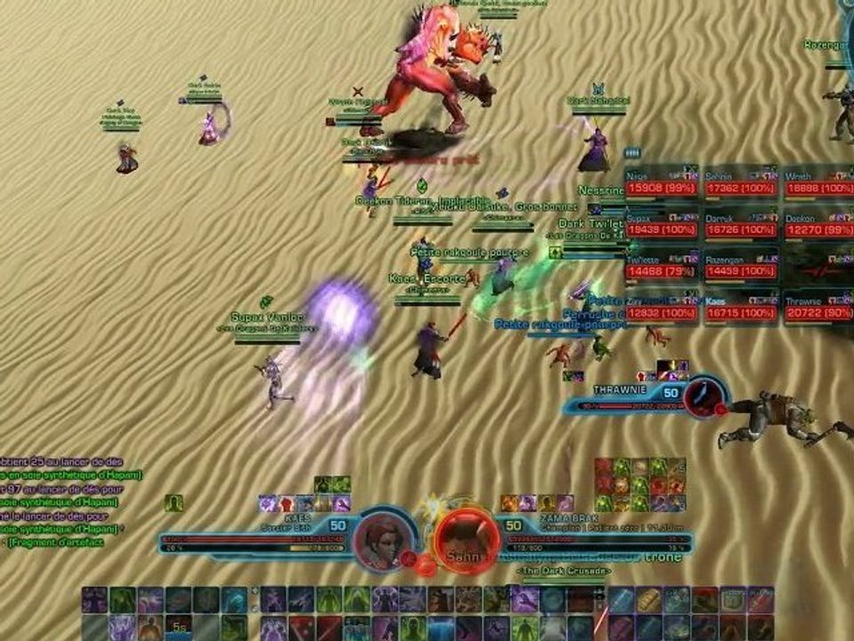 Zama Brak : World Boss infecté de l'évènement de des rakgoules sur Tatooine