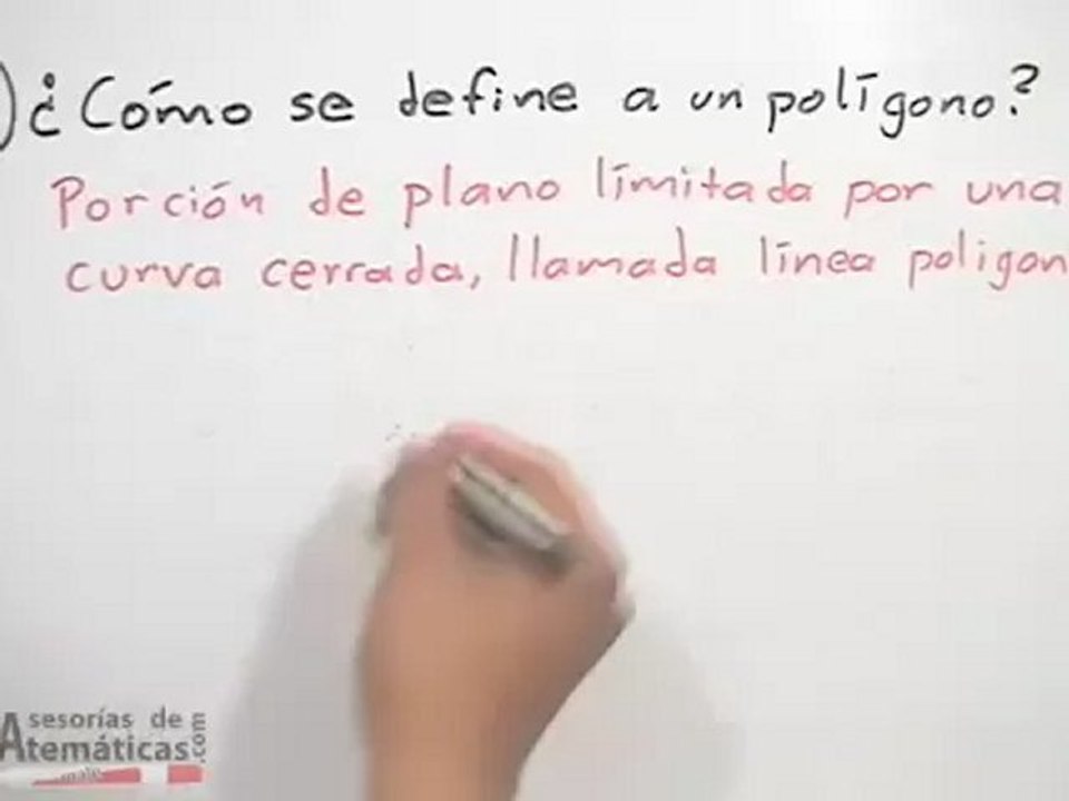 Define a un polígono