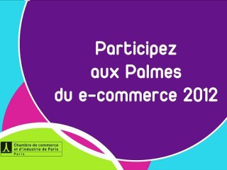 Palmes du e-commerce - Participez avant le 31 mai 2012 !