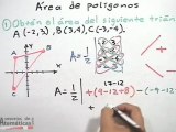 Área de polígonos - geometría analítica (PARTE 1)