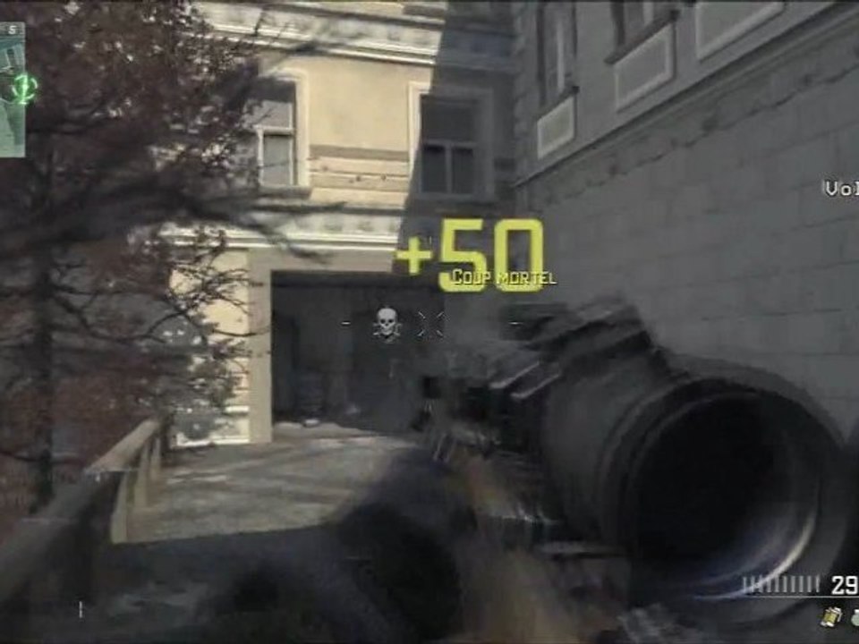 Gameplay MW3 - EC sur Lockdown au Barrett.50 (PS3)