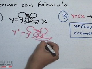 Derivar una función ¨ f(x) = Cx ¨ - HD