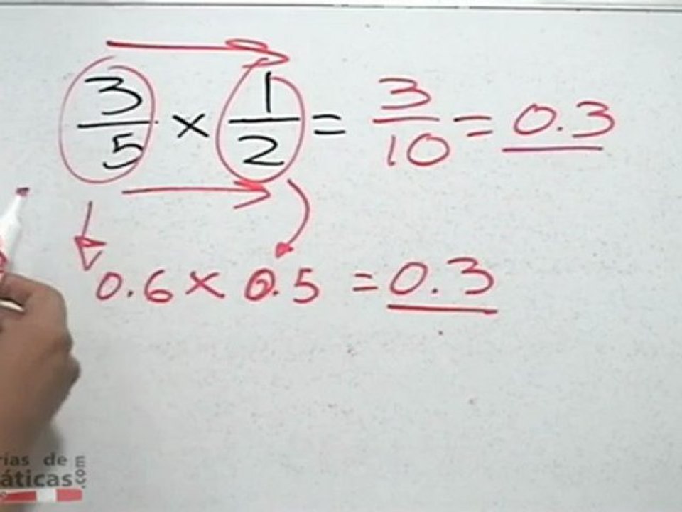 Error al multiplicar fracciones - HD