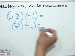 Multiplicación de fracciones - HD