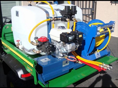 100 gallon ATV Sprayer with Boomless Nozzles