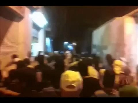 فري برس دمشق ملخص مظاهرة دمشق جوبر 17 4 2012 Damascus